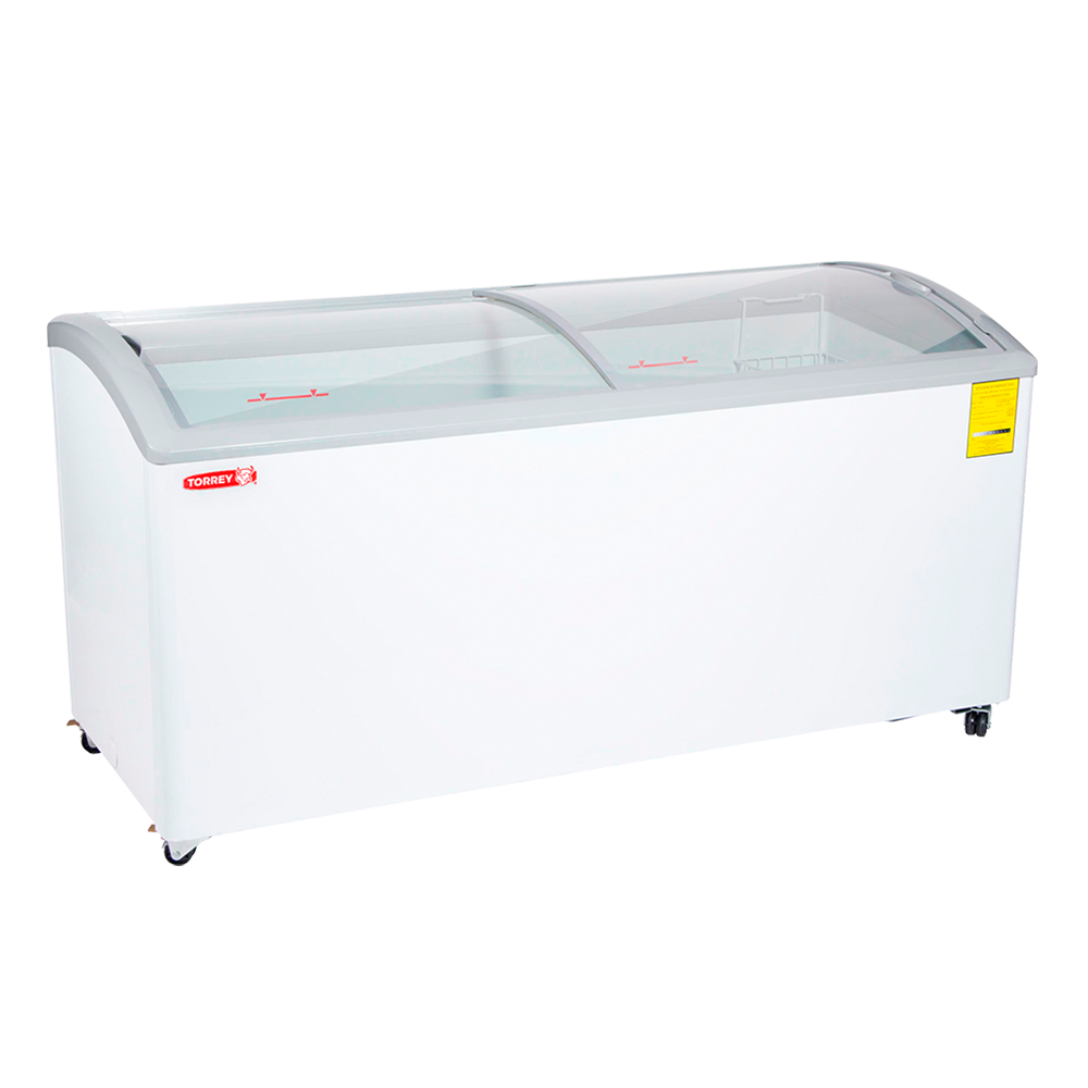 Congelador Torrey Tapa Cristal Curvo CHC-180C