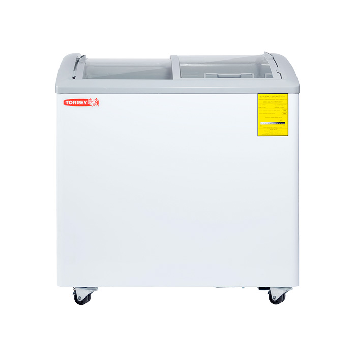 Congelador Torrey Tapa Cristal Curvo CHC-80C