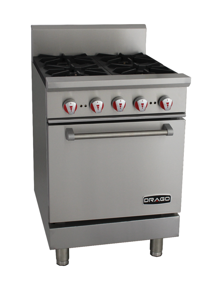 Estufa Drago 4 Quemadores y Horno CG-41