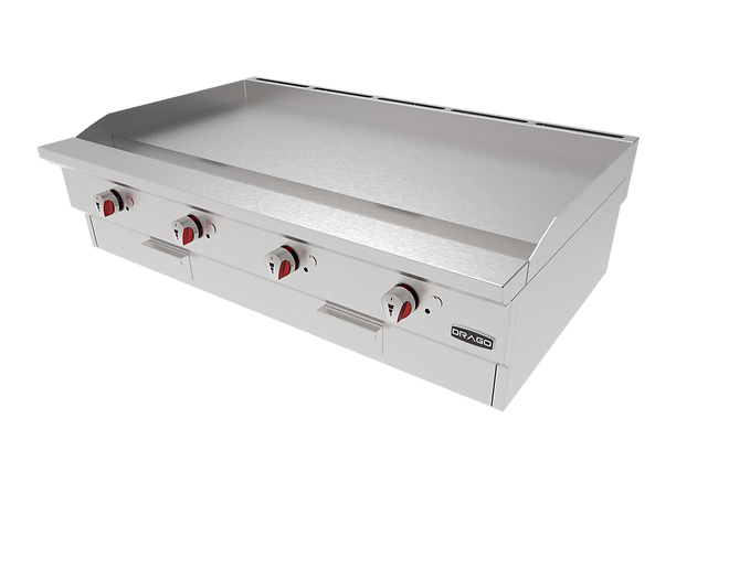 Plancha Drago PG-4 quemadores tubulares