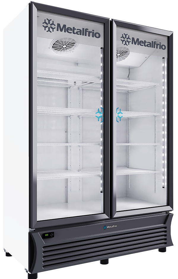 Refrigerador Metalfrio RB800 Doble Vidrio