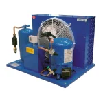 UNIDAD CONDENSADORA HERMÉTICA PARA TRAMOS EXHIBIDORES CARNICEROS DE 2 HP PTUC-0006