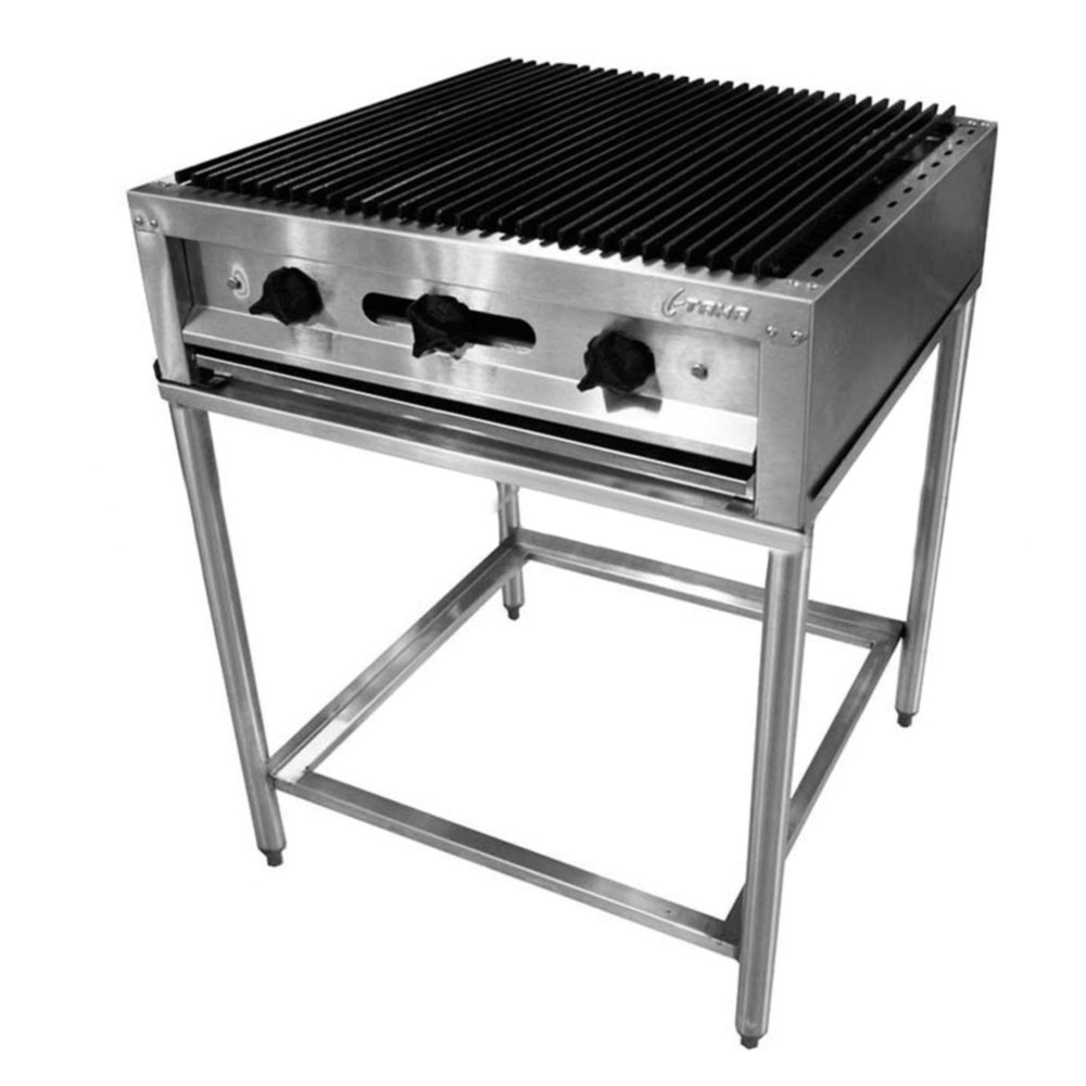Asador Inox Tama DAN-1614/06 +BASE